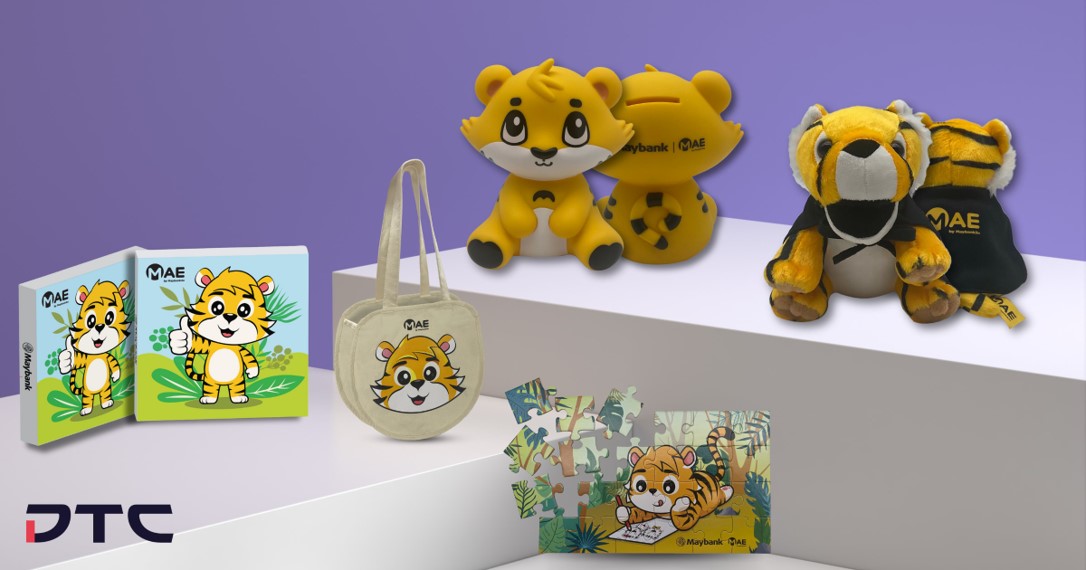 Creative Promotional Brand Merchandise for Maybank MAE Campaign